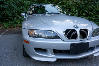 2000 BMW M Roadster in Titanium Silver Metallic over Black Nappa