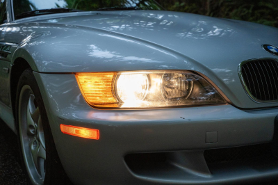 2000 BMW M Roadster in Titanium Silver Metallic over Black Nappa