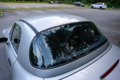 2000 BMW M Roadster in Titanium Silver Metallic over Black Nappa
