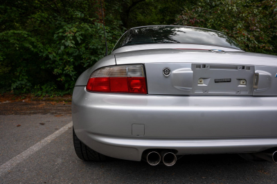 2000 BMW M Roadster in Titanium Silver Metallic over Black Nappa