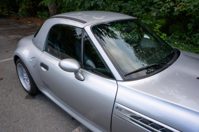 2000 BMW M Roadster in Titanium Silver Metallic over Black Nappa