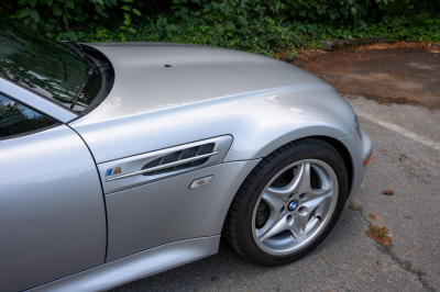 2000 BMW M Roadster in Titanium Silver Metallic over Black Nappa