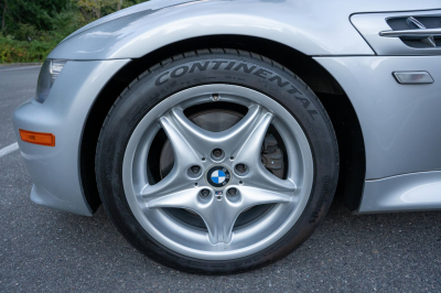 2000 BMW M Roadster in Titanium Silver Metallic over Black Nappa