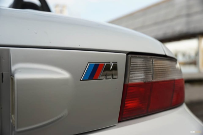2000 BMW M Roadster in Titanium Silver Metallic over Estoril Blue & Black Nappa