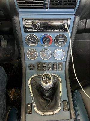 2000 BMW M Roadster in Titanium Silver Metallic over Estoril Blue & Black Nappa