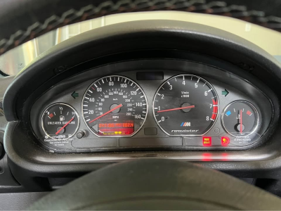 2000 BMW M Roadster in Titanium Silver Metallic over Estoril Blue & Black Nappa
