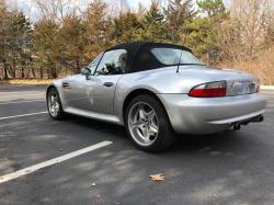 2000 BMW M Roadster in Titanium Silver Metallic over Black Nappa
