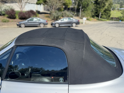 2000 BMW M Roadster in Titanium Silver Metallic over Black Nappa