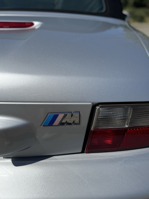 2000 BMW M Roadster in Titanium Silver Metallic over Black Nappa