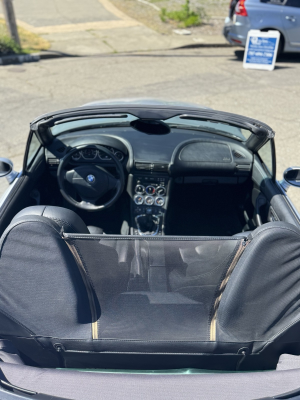 2000 BMW M Roadster in Titanium Silver Metallic over Black Nappa