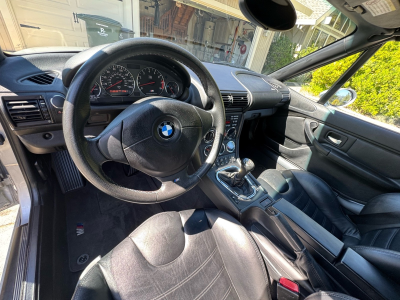 2000 BMW M Roadster in Titanium Silver Metallic over Black Nappa