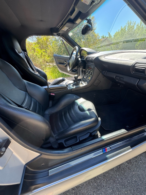 2000 BMW M Roadster in Titanium Silver Metallic over Black Nappa