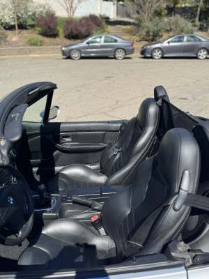 2000 BMW M Roadster in Titanium Silver Metallic over Black Nappa