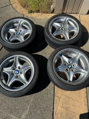 2000 BMW M Roadster in Titanium Silver Metallic over Black Nappa