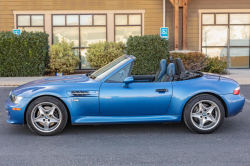 2000 BMW M Roadster in Estoril Blue Metallic over Estoril Blue & Black Nappa