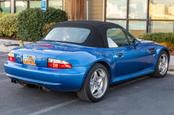 2000 BMW M Roadster in Estoril Blue Metallic over Estoril Blue & Black Nappa