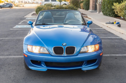 2000 BMW M Roadster in Estoril Blue Metallic over Estoril Blue & Black Nappa