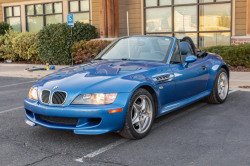 2000 BMW M Roadster in Estoril Blue Metallic over Estoril Blue & Black Nappa