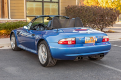 2000 BMW M Roadster in Estoril Blue Metallic over Estoril Blue & Black Nappa