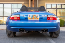 2000 BMW M Roadster in Estoril Blue Metallic over Estoril Blue & Black Nappa