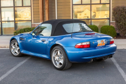 2000 BMW M Roadster in Estoril Blue Metallic over Estoril Blue & Black Nappa