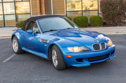 2000 BMW M Roadster in Estoril Blue Metallic over Estoril Blue & Black Nappa