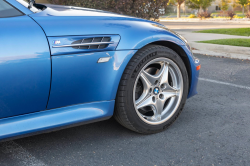 2000 BMW M Roadster in Estoril Blue Metallic over Estoril Blue & Black Nappa