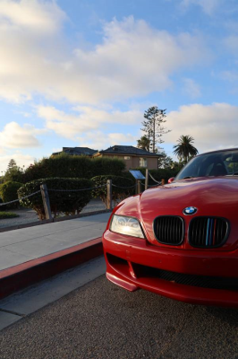 2000 BMW M Roadster in Imola Red 2 over Imola Red & Black Nappa