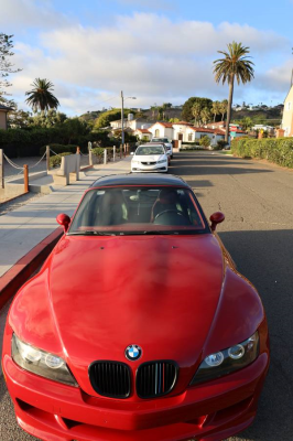 2000 BMW M Roadster in Imola Red 2 over Imola Red & Black Nappa