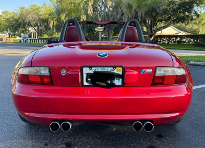 2000 BMW M Roadster in Imola Red 2 over Imola Red & Black Nappa