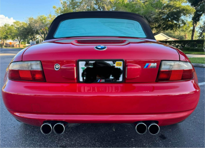 2000 BMW M Roadster in Imola Red 2 over Imola Red & Black Nappa