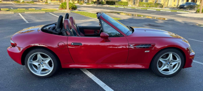2000 BMW M Roadster in Imola Red 2 over Imola Red & Black Nappa