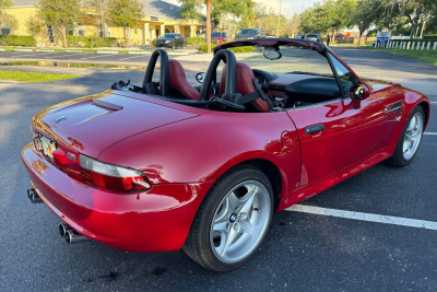 2000 BMW M Roadster in Imola Red 2 over Imola Red & Black Nappa