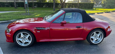 2000 BMW M Roadster in Imola Red 2 over Imola Red & Black Nappa