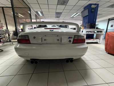 2000 BMW M Roadster in Alpine White 3 over Estoril Blue & Black Nappa