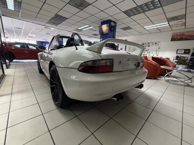 2000 BMW M Roadster in Alpine White 3 over Estoril Blue & Black Nappa