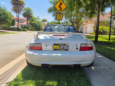 2000 BMW M Roadster in Alpine White 3 over Estoril Blue & Black Nappa