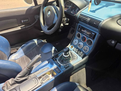 2000 BMW M Roadster in Alpine White 3 over Estoril Blue & Black Nappa
