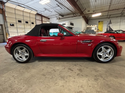 2000 BMW M Roadster in Imola Red 2 over Imola Red & Black Nappa