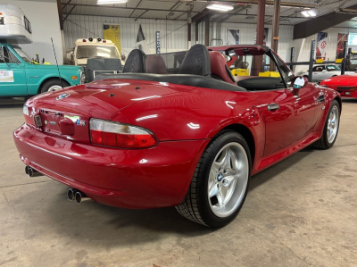 2000 BMW M Roadster in Imola Red 2 over Imola Red & Black Nappa