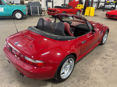 2000 BMW M Roadster in Imola Red 2 over Imola Red & Black Nappa