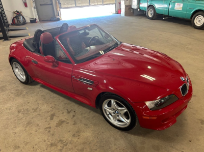 2000 BMW M Roadster in Imola Red 2 over Imola Red & Black Nappa