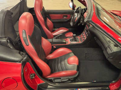 2000 BMW M Roadster in Imola Red 2 over Imola Red & Black Nappa