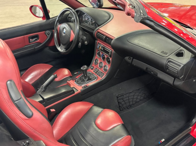 2000 BMW M Roadster in Imola Red 2 over Imola Red & Black Nappa