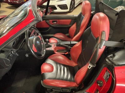 2000 BMW M Roadster in Imola Red 2 over Imola Red & Black Nappa
