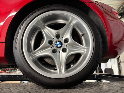 2000 BMW M Roadster in Imola Red 2 over Imola Red & Black Nappa