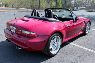 2000 BMW M Roadster in Imola Red 2 over Black Nappa