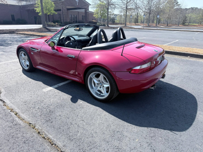 2000 BMW M Roadster in Imola Red 2 over Black Nappa