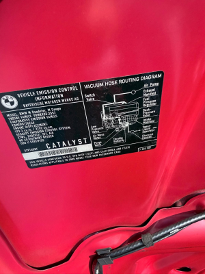 2000 BMW M Roadster in Imola Red 2 over Black Nappa