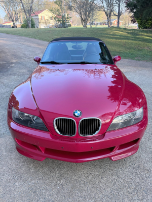 2000 BMW M Roadster in Imola Red 2 over Black Nappa